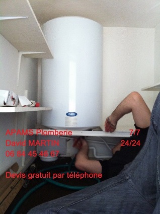 apams plomberie Genay pose et installation de chauffe eau